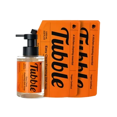 터블 이지클린 포밍 주방세제 500ml x 1개 + 1L x 2개